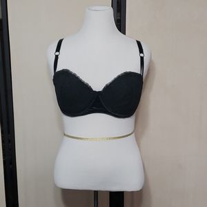 Smart & Sexy 40 DD Black Bra